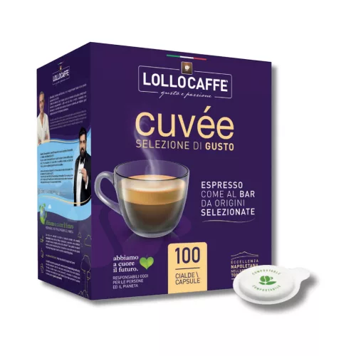 Lollo Caffè Cuvée ESE 44 mm paduri de cafea
