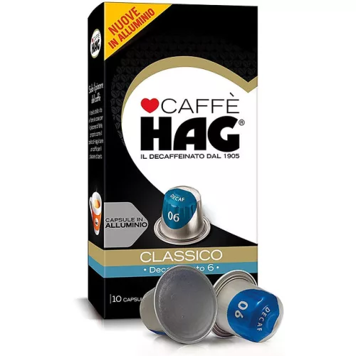 HAG capsule cafea decofeinizată 10 buc – compatibile Nespresso