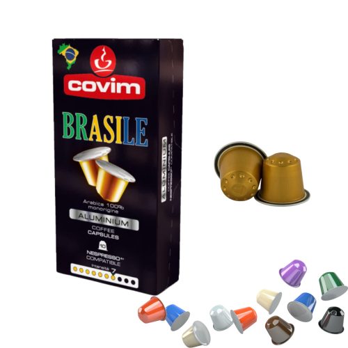 1 capsulă de aluminiu Covim Brasile compatibilă cu Nespresso