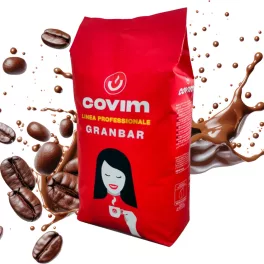   1 kg Caffè Covim Granbar Espresso Life amestec de boabe de cafea