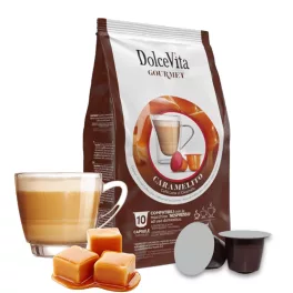   10 bucăți capsule Dolce Vita Caramelito Nespresso compatibile