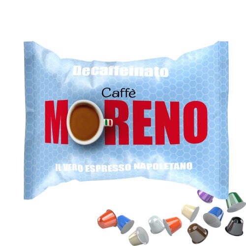 1 buc. Caffè Moreno Decaffeinato capsulă de cafea decafeinizată compatibilă cu Nespresso