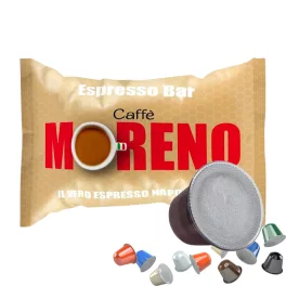   1 buc. Caffè Moreno Espresso Bar capsulă de cafea compatibilă cu Nespresso