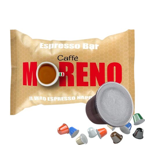 1 buc. Caffè Moreno Espresso Bar capsulă de cafea compatibilă cu Nespresso