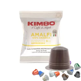   1 buc. Caffè Kimbo Amalfi 100% Arabica capsulă de cafea compatibilă cu Nespresso