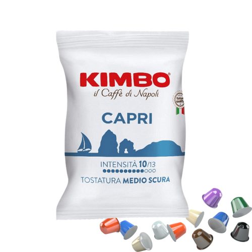 1 buc. Caffè Kimbo Capri capsulă de cafea compatibilă cu Nespresso