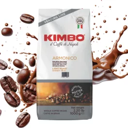   1 kg Caffè Kimbo Espresso Vending Harmonious amestec de boabe de cafea