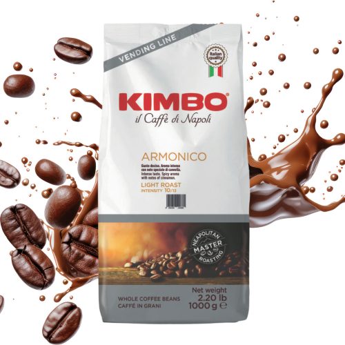 1 kg Caffè Kimbo Espresso Vending Harmonious amestec de boabe de cafea
