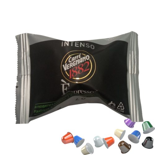 1 buc. Nespresso compatibilă Caffè Vergnano 1882 Espresso Intenso capsulă de cafea