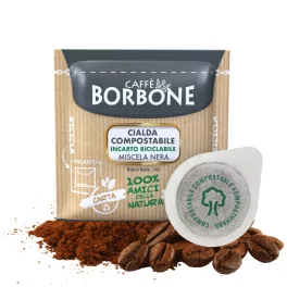 Borbone Nera – păstiluță intensă cu filtru ESE 44 mm  