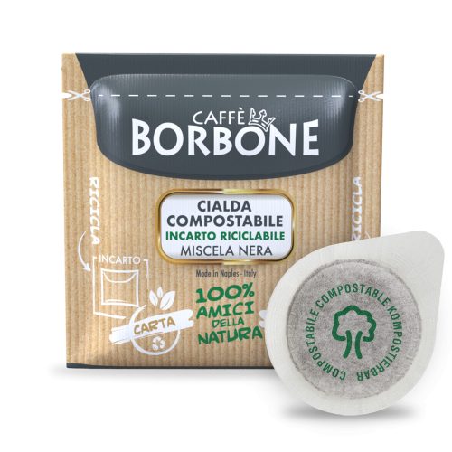 Borbone Nera – păstiluță intensă cu filtru ESE 44 mm  