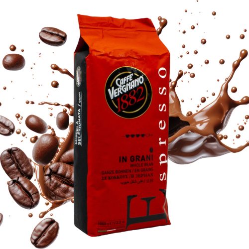 1 kg Caffè Vergnano 1882 Espresso amestec de boabe de cafea