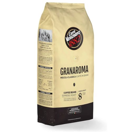1 kg Caffè Vergnano 1882 Granaroma amestec de boabe de cafea