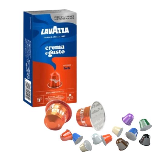 1 capsulă de cafea compatibilă Lavazza Crema e Gusto Forte Nespresso