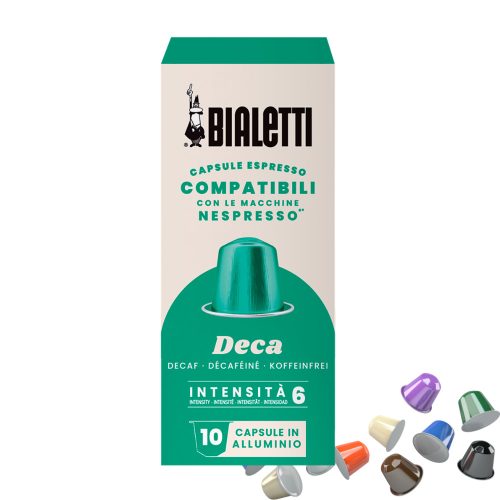 1 Bialetti Deca compatibilă cu Nespresso capsulă de cafea