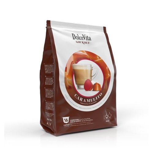 16 bucăți capsule Dolce Vita Caramelito Dolce Gusto compatibile