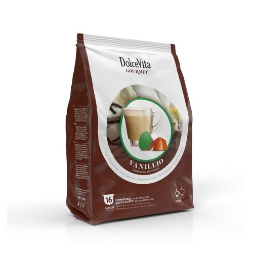 16 bucăți capsule Dolce Vita Vanillio Dolce Gusto compatibile