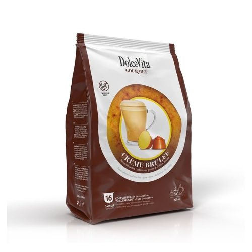 16 bucăți capsule Dolce Vita Creme Brulee Dolce Gusto compatibile