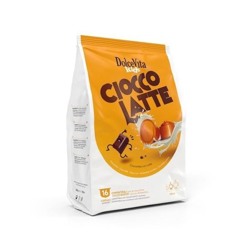 16 bucăți capsule Dolce Vita Cioccolatte Dolce Gusto compatibile