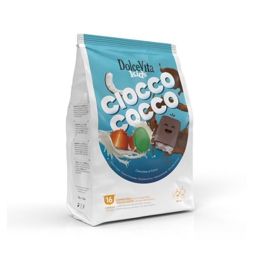 16 bucăți capsule Dolce Vita Cioccococco Dolce Gusto compatibile
