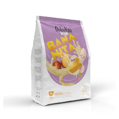 16 bucăți capsule Dolce Vita Bananita Dolce Gusto compatibile