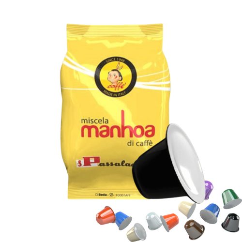 1 capsulă de cafea Passalacqua Manhoa compatibilă cu Nespresso