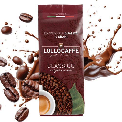 1 kg LolloCaffé classico espresso amestec de boabe de cafea