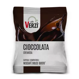 Cioccolata Caffè VERZÌ capsulă de cafea compatibilă Dolce Gusto cu aromă de ciocolată