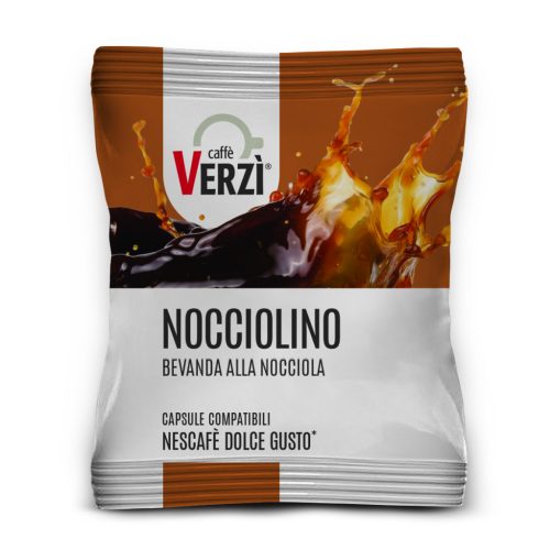 30 bucăți capsule NOCCIOLINO Caffè VERZI’ Dolce Gusto compatibile