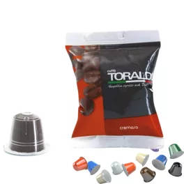   1 buc. Caffè Toraldo CREMOSA capsulă de cafea compatibilă cu Nespresso