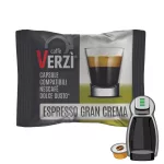 1 buc. Caffè Verzì Espresso Gran Crema capsulă de cafea compatibilă cu Dolce Gusto