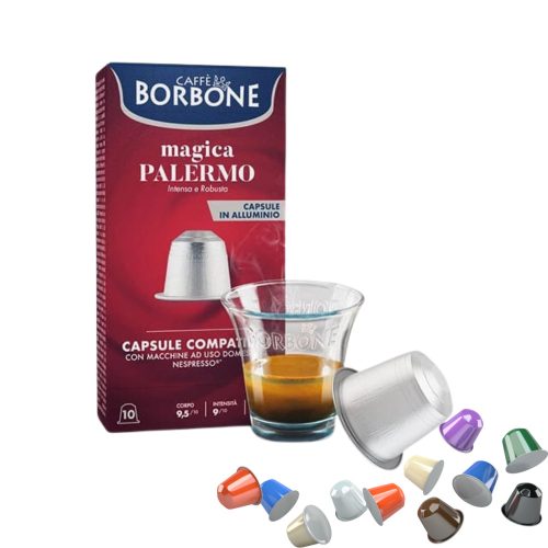 1 capsula caffè Borbone - Magica Palermo compatibilă Nespresso