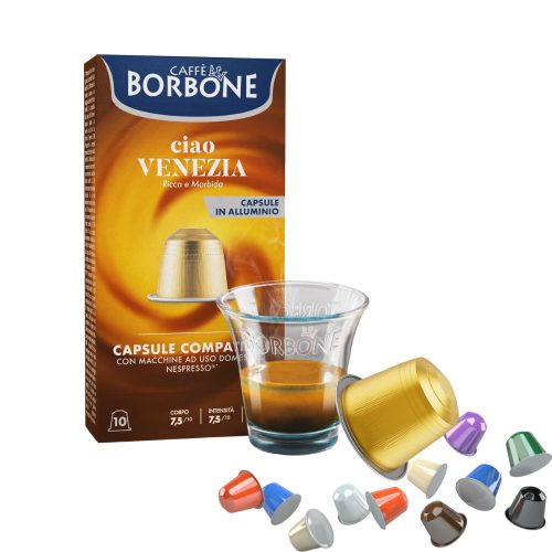 1 bucata Borbone ciao Venezia capsulă de cafea compatibilă Nespresso