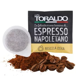 Toraldo Decaffeinato – păstiluță fără cofeină ESE 44 mm  