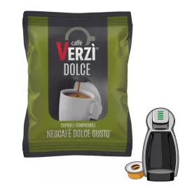   1 buc. Caffè Verzì DOLCE capsulă de cafea compatibilă cu Dolce Gusto