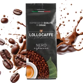 1 kg LolloCaffé nero espresso amestec de boabe de cafea