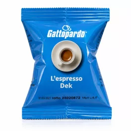   1 buc. Caffè Gattopardo Dek capsulă de cafea decafeinizată compatibilă cu Nespresso