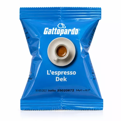 1 buc. Caffè Gattopardo Dek capsulă de cafea decafeinizată compatibilă cu Nespresso