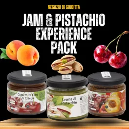 Pachet de experiență cu gemuri italiene și cremă de fistic