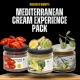 Pachet experiență cu creme mediteraneene siciliene din roșii uscate măsline verzi și anghinare