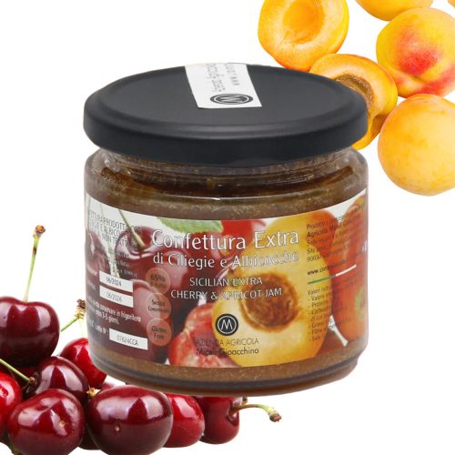 Dulceață extra de cireșe și caise din Sicilia pentru gurmanzi