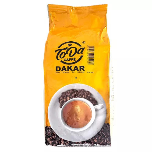 DAKAR Gattopardo To.Da 1 kg cafea boabe – amestec italian puternic și intens