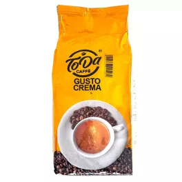 GUSTO CREMA Gattopardo To.Da 1 kg cafea boabe – amestec italian cremos și echilibrat