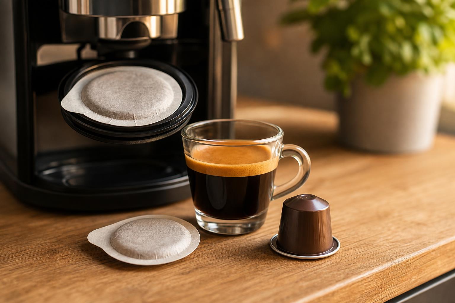 Cafea ESE sau capsule: comparație pentru acasă