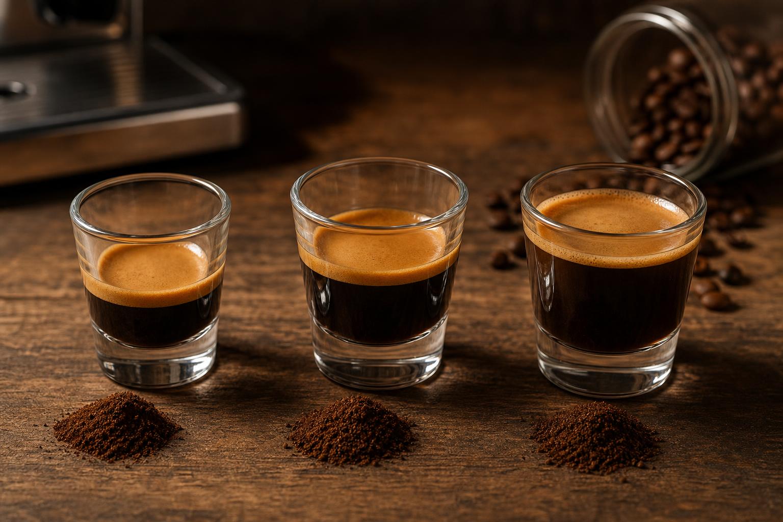 Ristretto, espresso sau lungo: diferențe și preparare