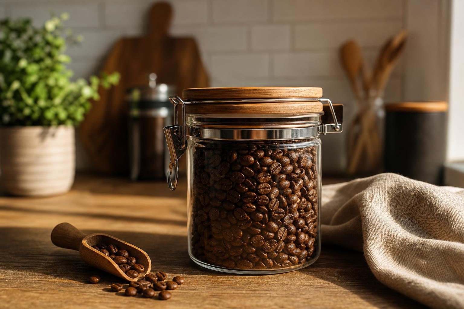Cum păstrezi cafeaua boabe proaspătă după deschidere