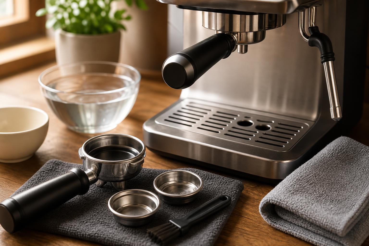 Cum cureți espressorul acasă: ghid simplu și practic